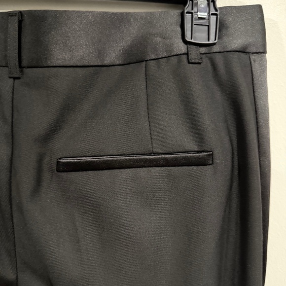 Zara Black Tuxedo Pants size Medium - Picture 3 of 6